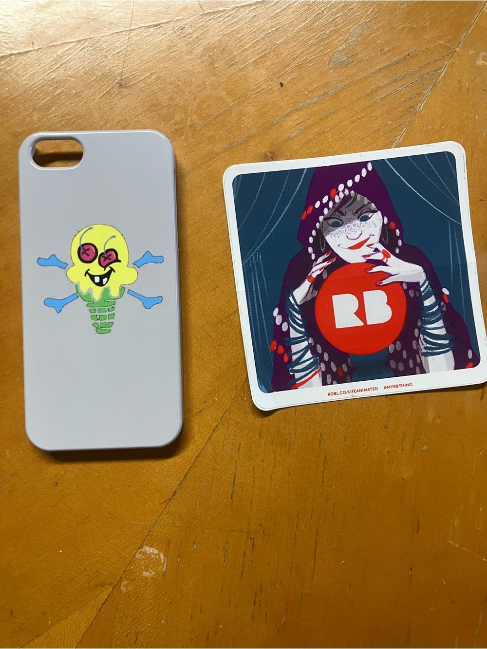 Vintage BBC Ice Cream Cones Bones iPhone 5/5s Case